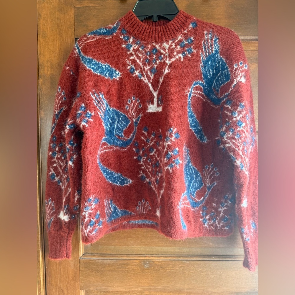 Claudia Li Peacock Crewneck Sweater🦚 - Picture 2 of 7